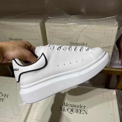 Alexander McQueen Oversized "New Tech Calf-White-Black"