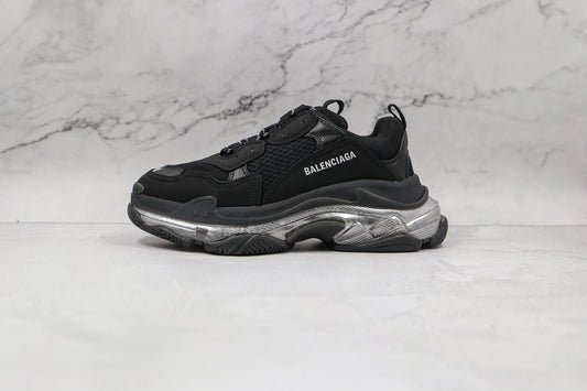 Balenciga Triple S "Black-Silver"