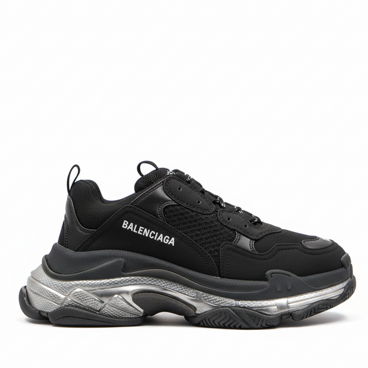 Balenciga Triple S "Black-Silver"