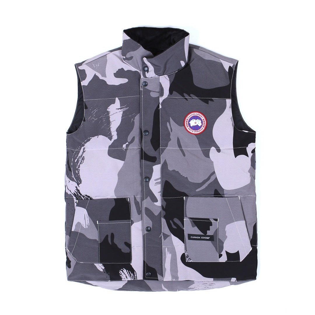 Canada Goose Freestyle Down Vest "Grey Camo"