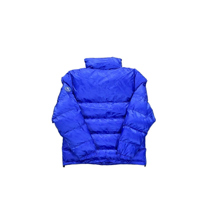 Trapstar Irongate Jacquard Down Jacket "Blue"