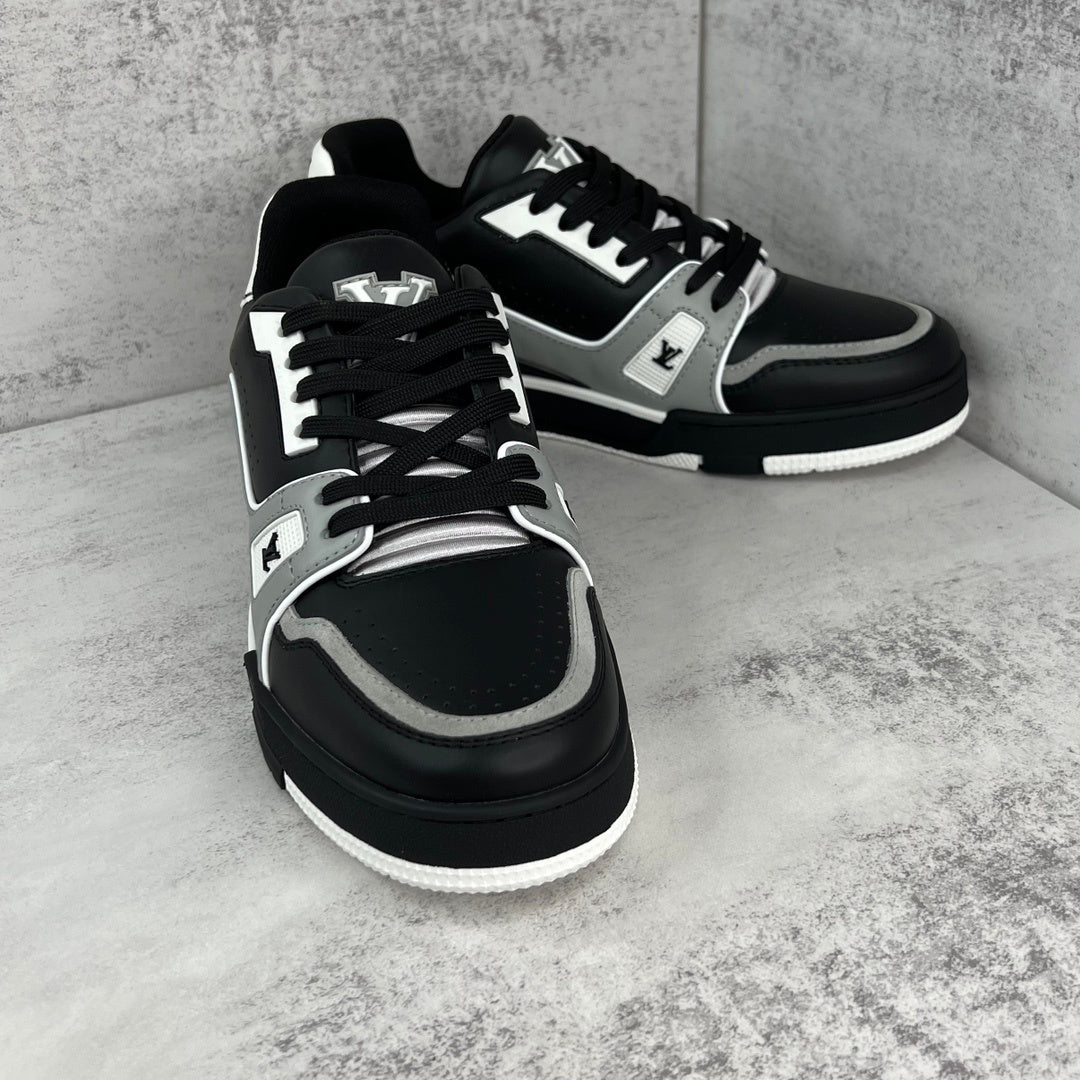 Louis Vuitton Trainers "Black-Grey-White"