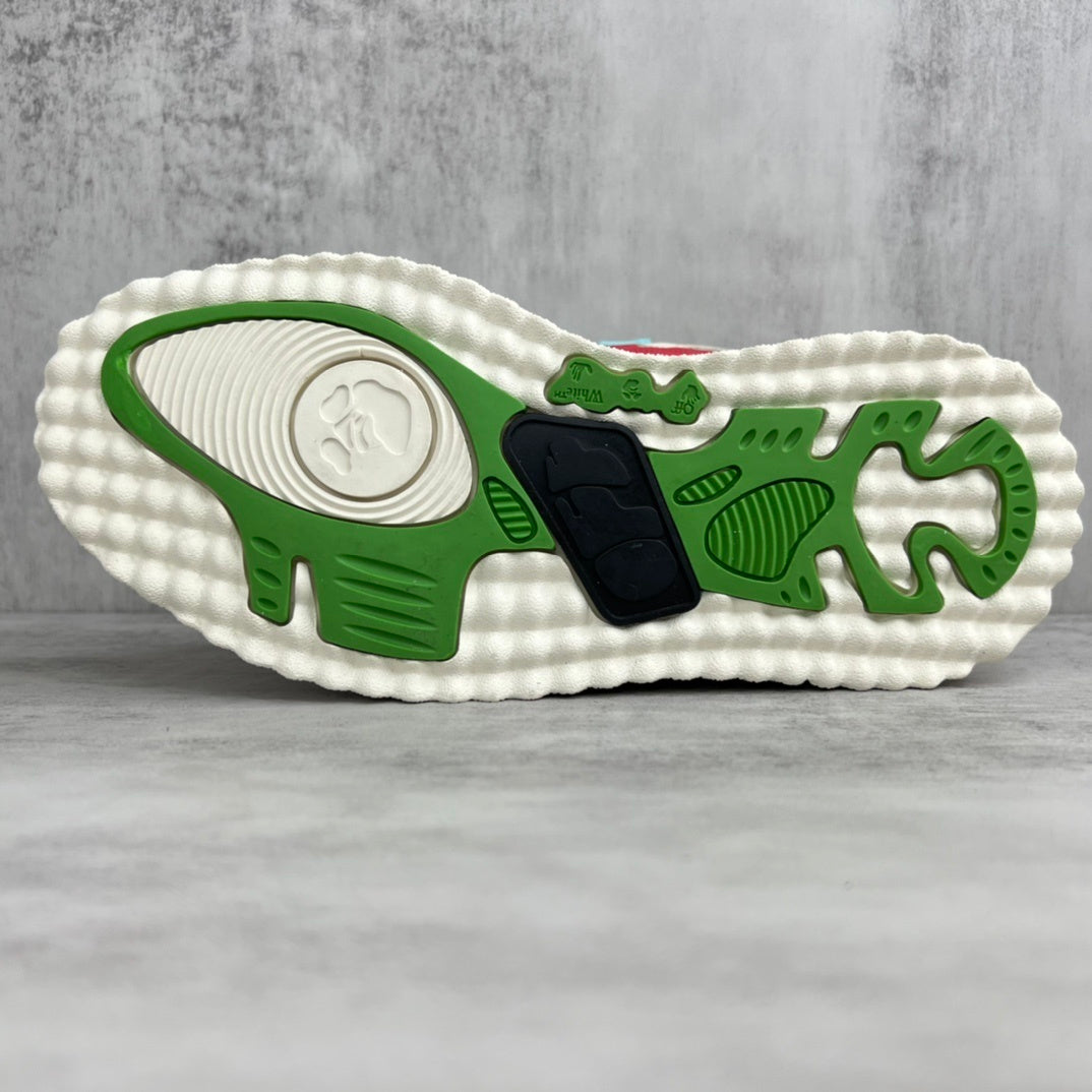 Off-White Sponge Mid "White-Red"