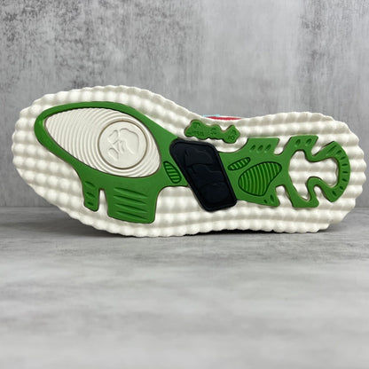 Off-White Sponge Mid "White-Red"