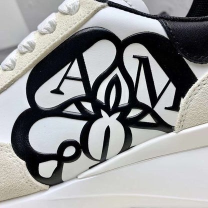 Alexander McQueen Sprint Runner "White-Beige-Black"