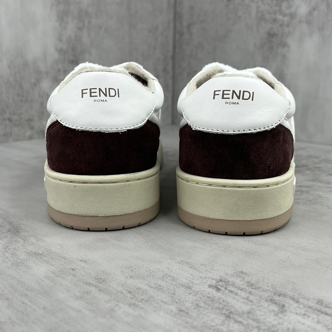 Fendi Match "White-Burgundy Red"