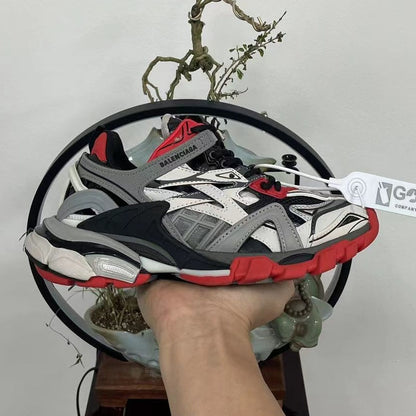 Balenciaga Track 2.0 "Black-Grey-Red"