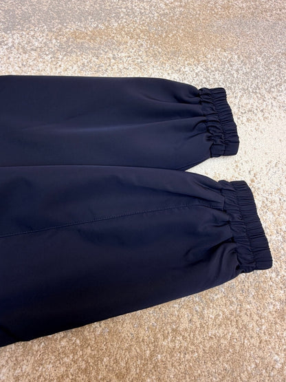 Louis Vuitton Leather Mix Track Top "Dark Navy"