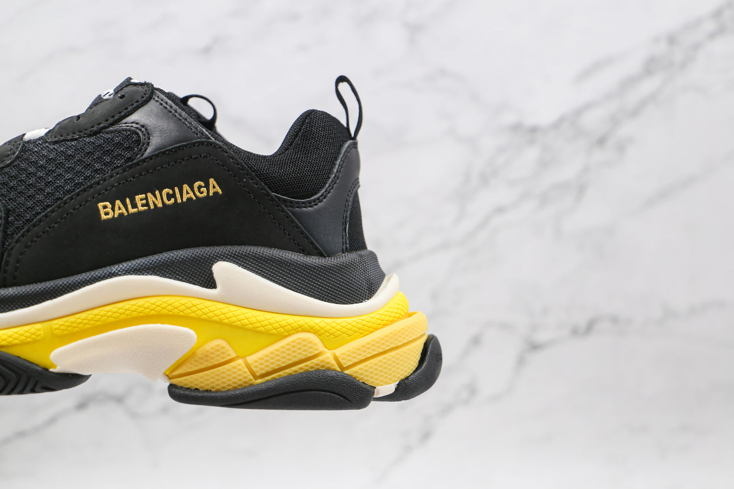 Balenciaga Triple S "Black-Yellow"