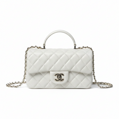 Chanel Large Flap Bag With Top Handle
