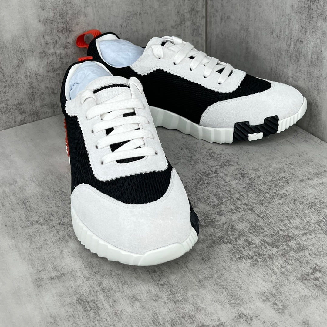 Hermes Bouncing Sneakers "Black-Grey-Red"