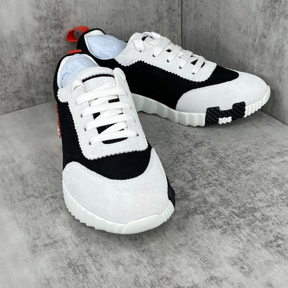 Hermes Bouncing Sneakers "Black-Grey-Red"