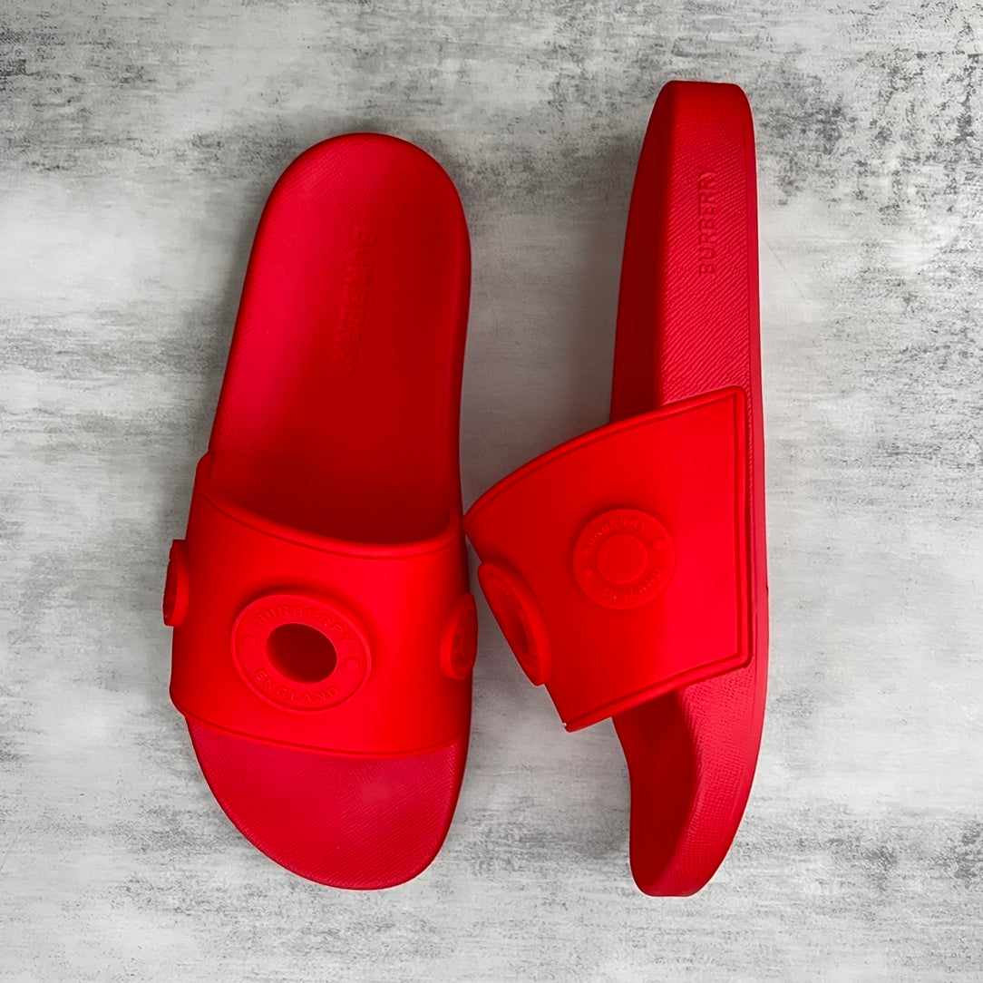 Burberry Slides "Red"