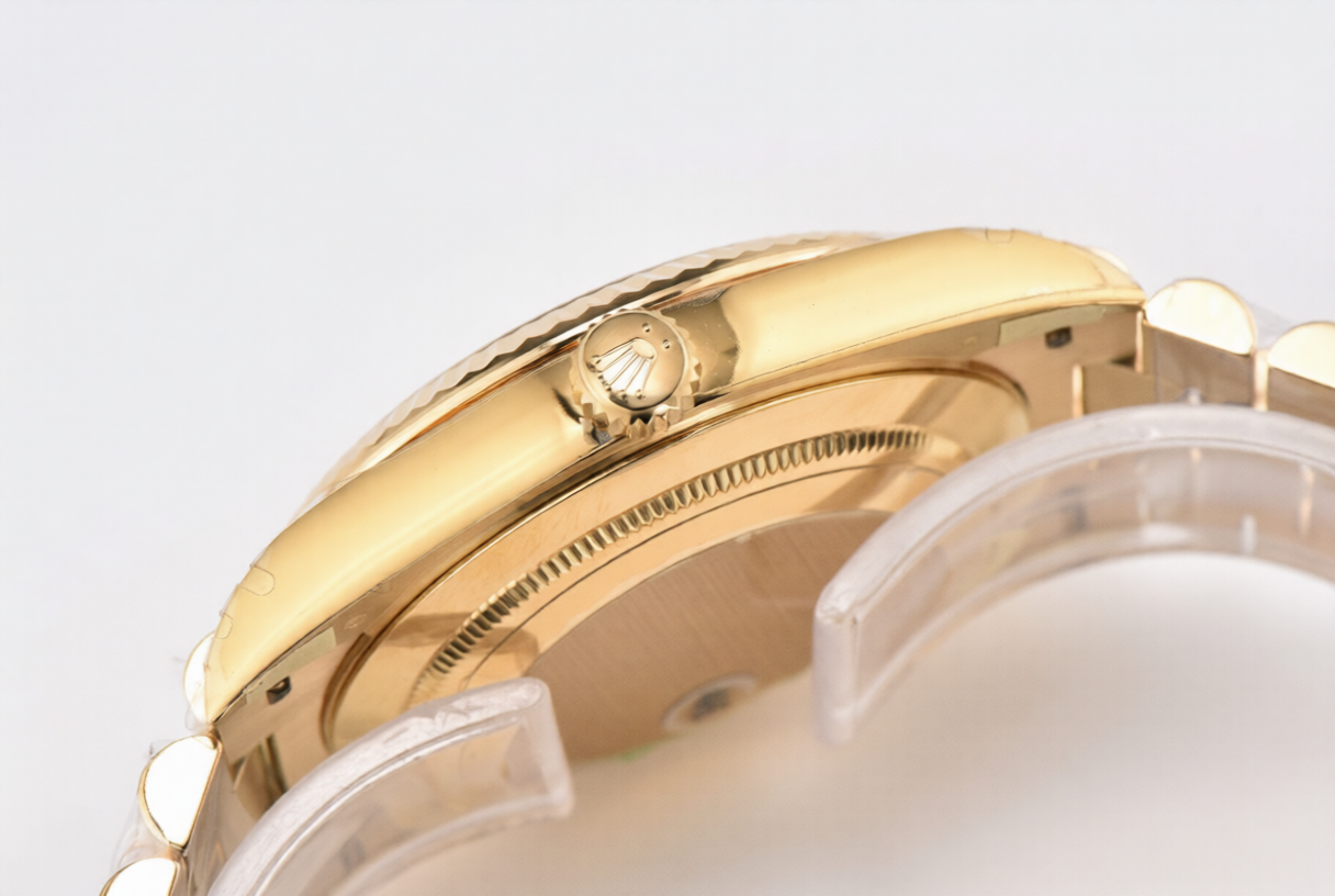 Rolex Day Date 40mm Yellow Gold President Bracelet Gold Roman Dial