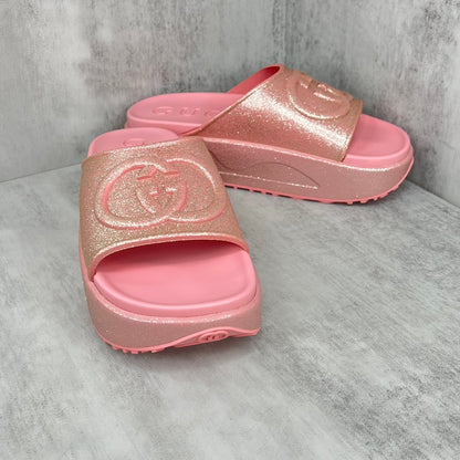 Gucci Slides "Pink Glitter"