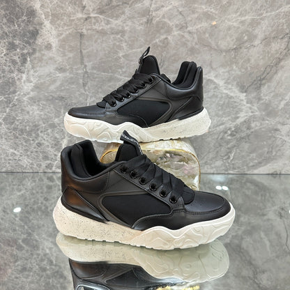Alexander McQueen Oversized Court "Black-White Sole"
