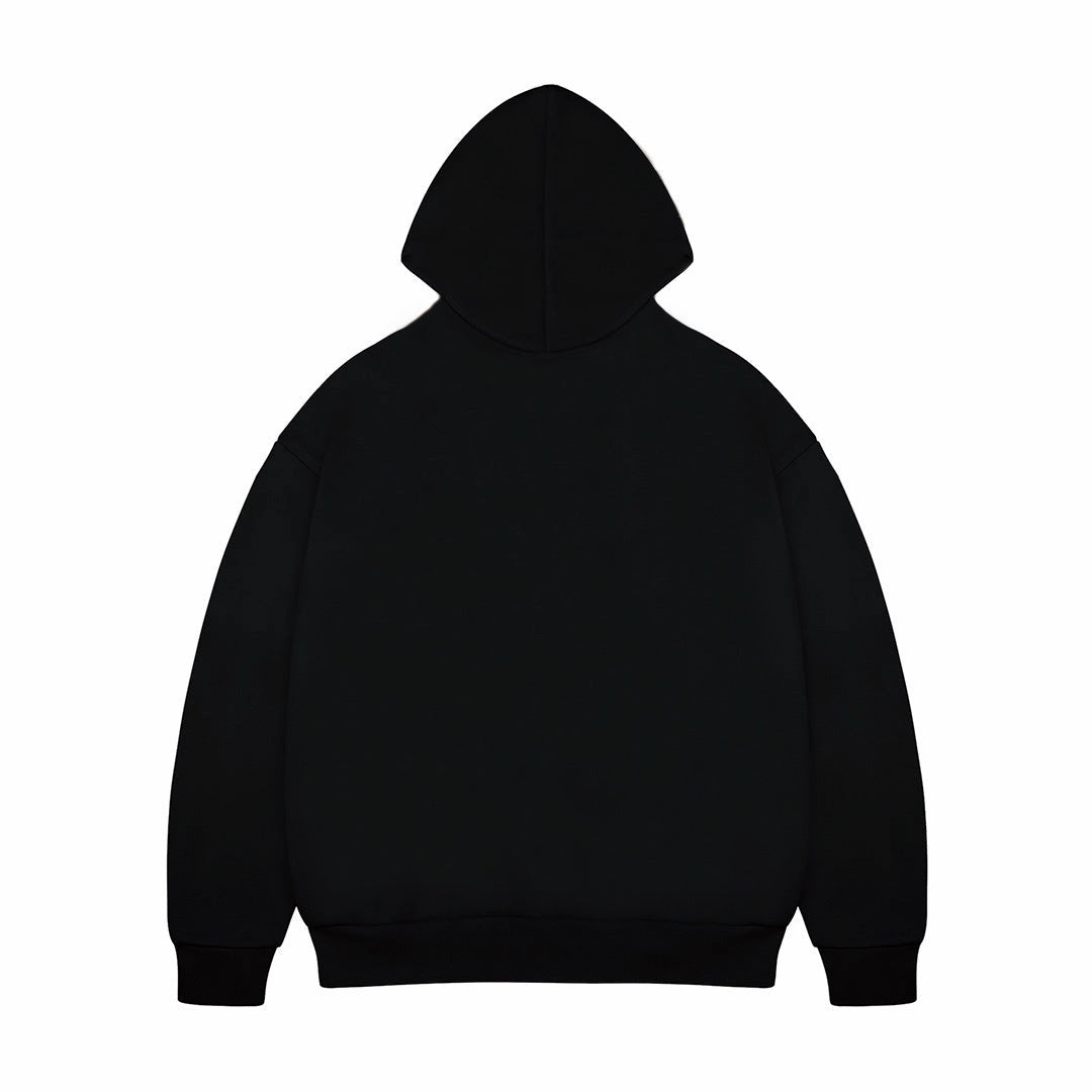 Balenciaga Round Backflip Hoodie "Black-White"