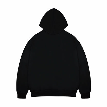 Balenciaga Round Backflip Hoodie "Black-White"