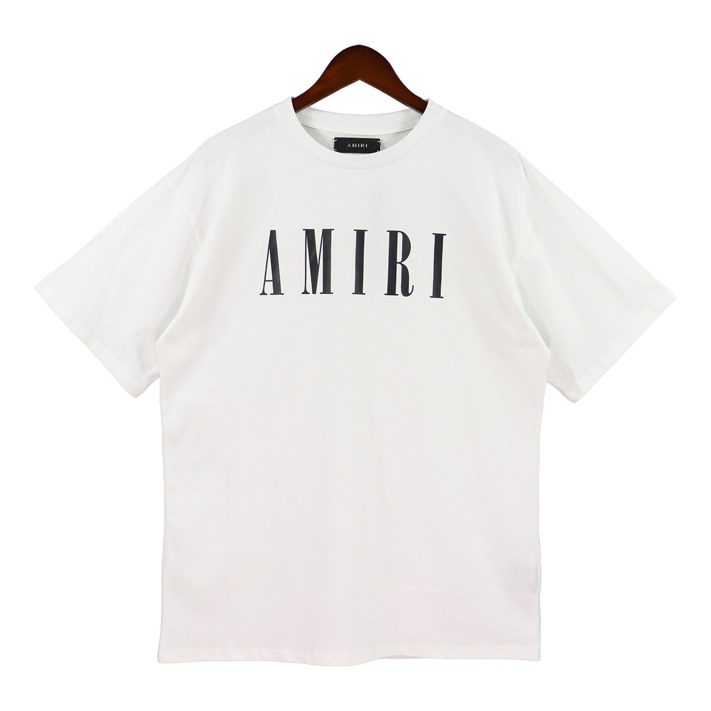 Amiri Logo Print T-Shirt "White-Black"