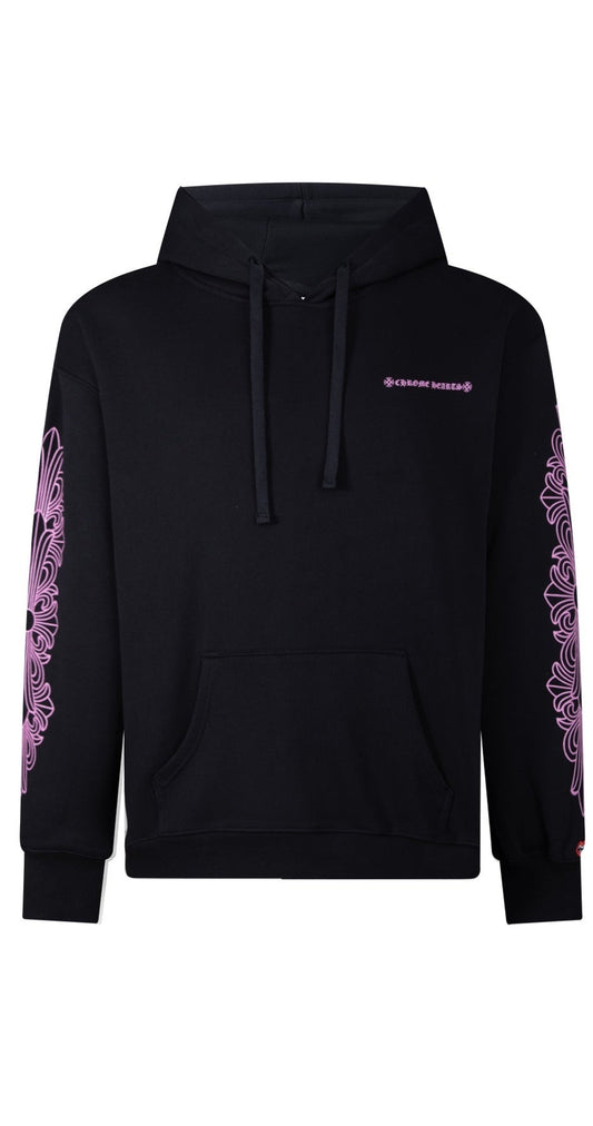 Chrome Hearts Hoodie "Black-Pink"