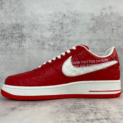 Louis Vuitton x Nike Air Force 1 "Red"