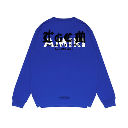 Amiri x The City Workshop Sweatshirt "Blue"