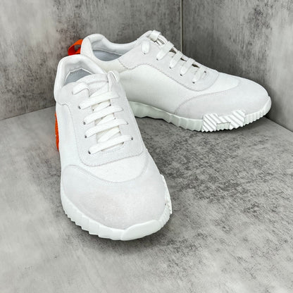 Hermes Bouncing Sneakers "White-Grey-Orange"