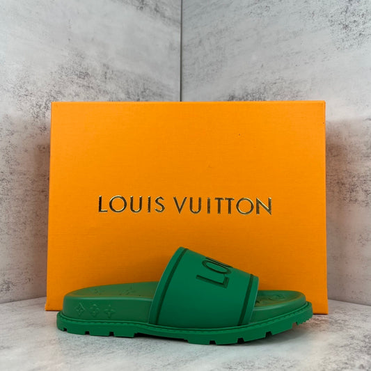 Louis Vuitton Slides "Green"