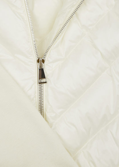 Moncler Hybrid Down Top "White"