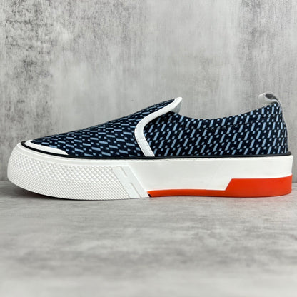 Hermes Gliss Slip-On "Black-Blue"