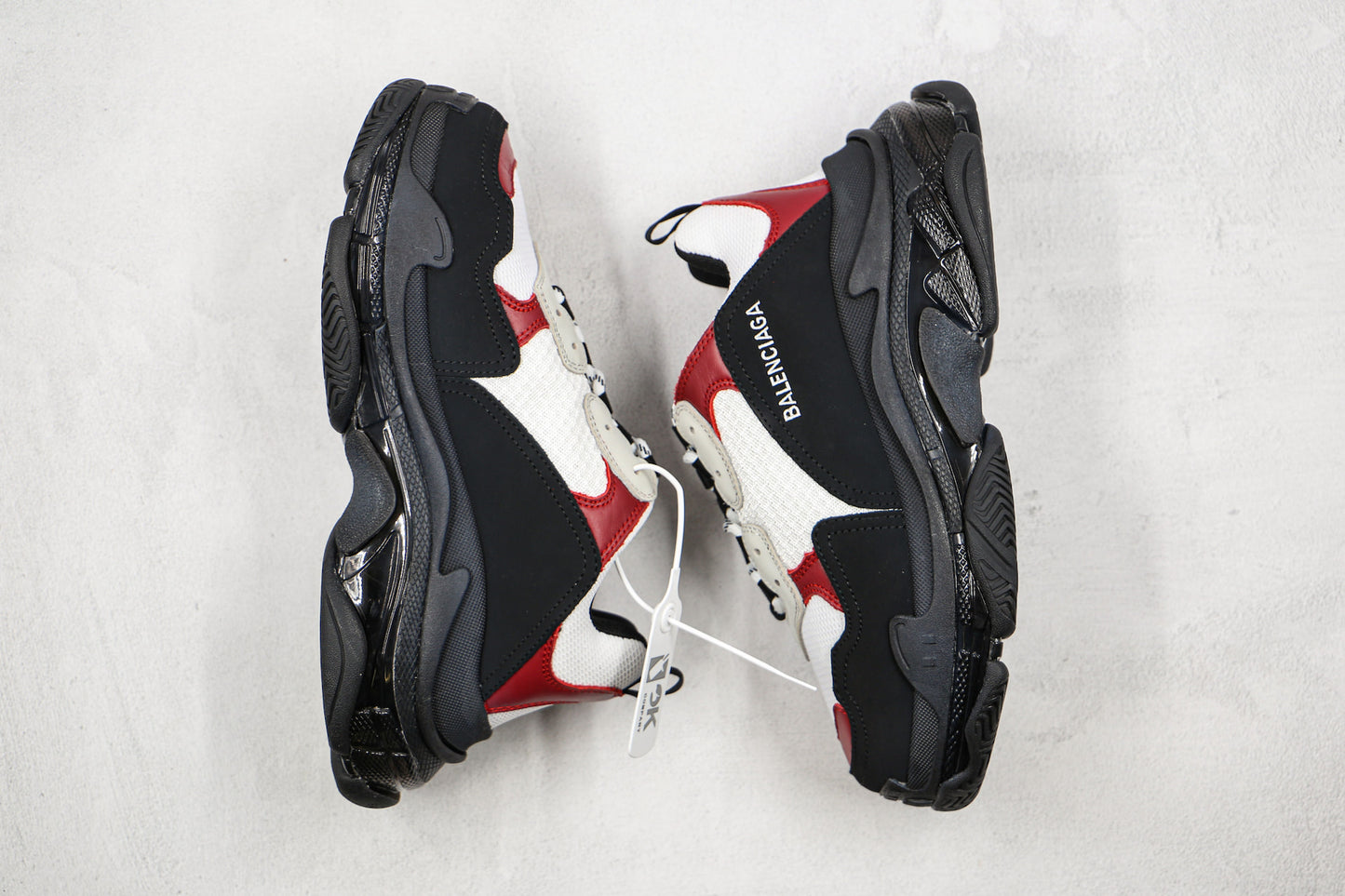 Balenciaga Triple S "White-Red-Black"