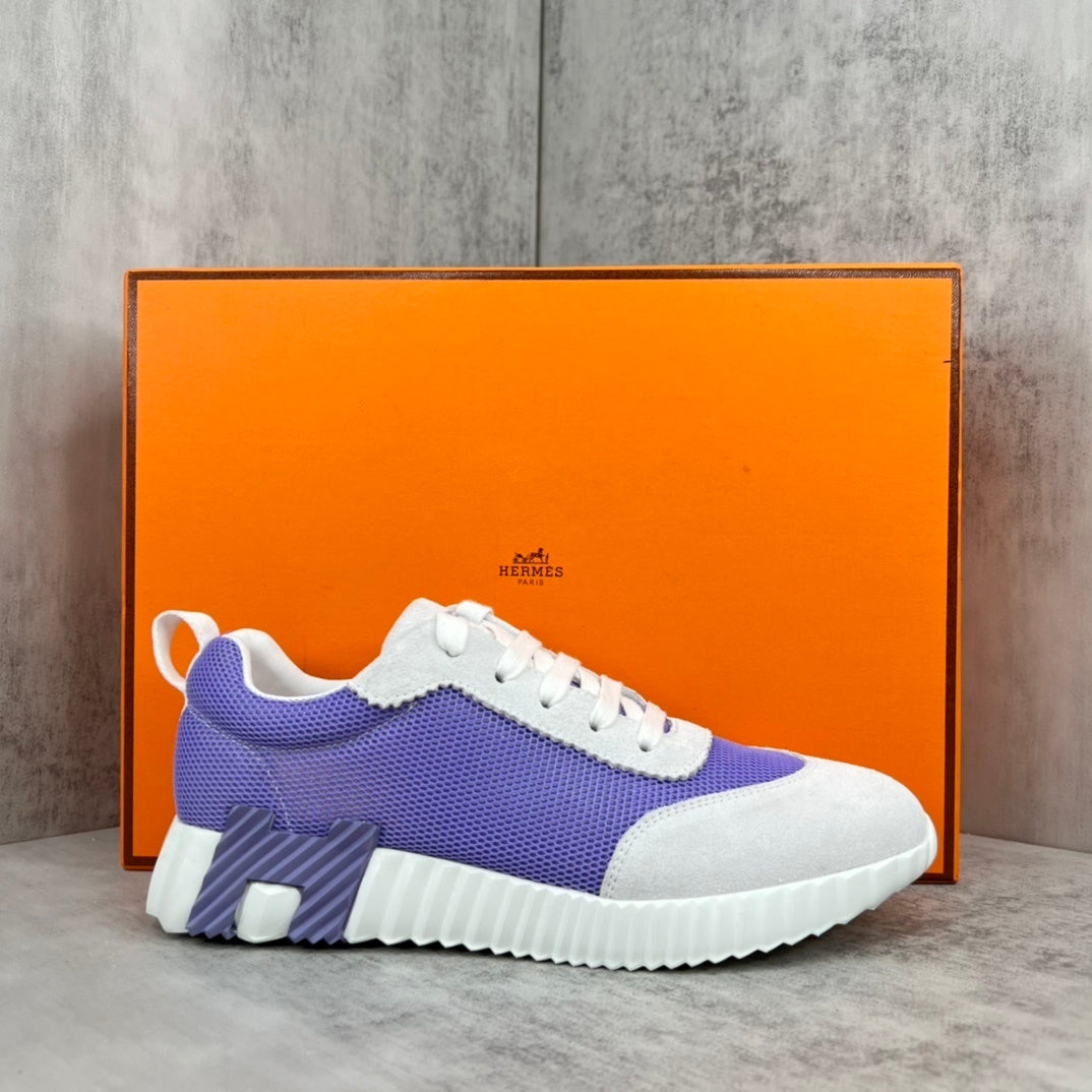 Hermes Bouncing Sneakers "Purple-Grey"