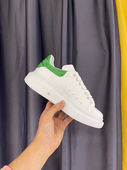 Alexander McQueen Oversized "White-Green Crocodile"