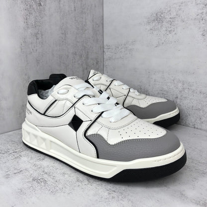 Valentino Garavani One Stud "White-Black-Grey"