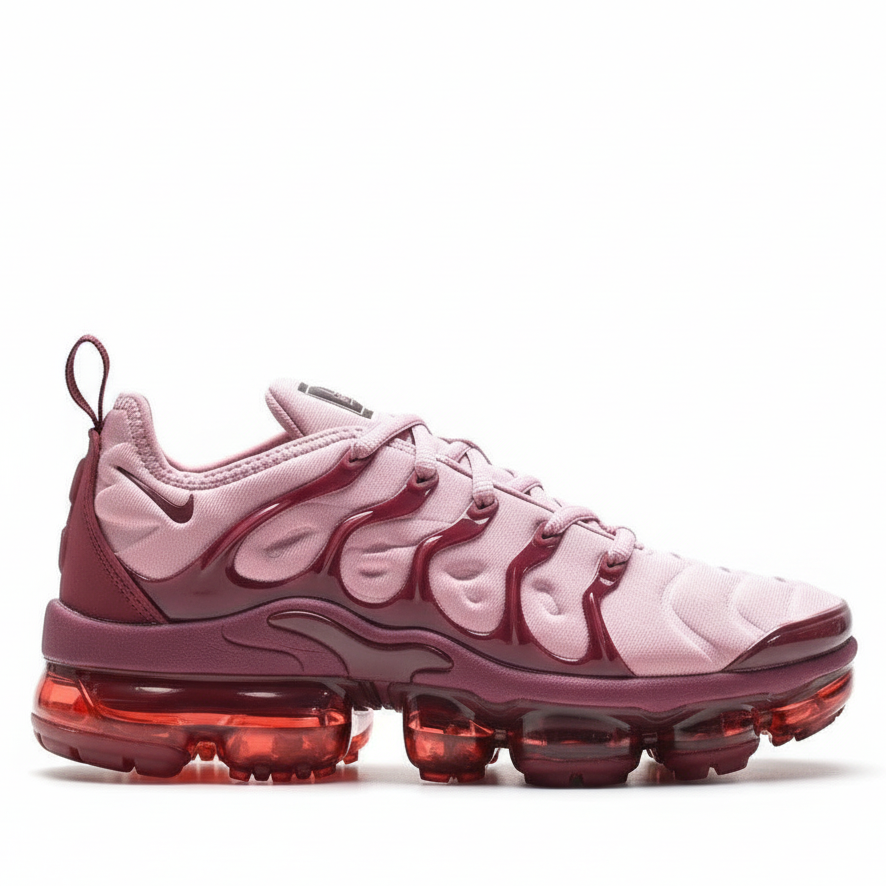 Nike Air VaporMax Plus “Pink-Burgundy-Red Sole”