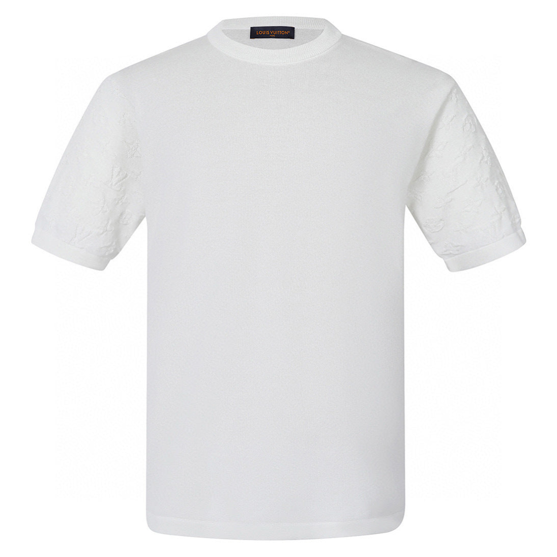 Louis Vuitton Monogram Short-Sleeved Crewneck "White"
