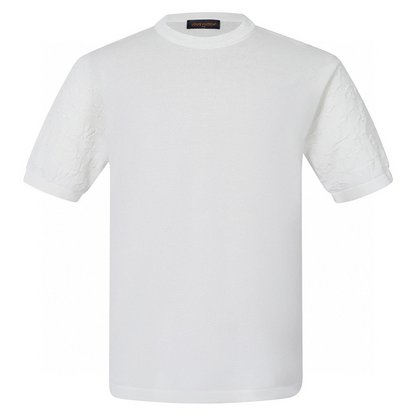Louis Vuitton Monogram Short-Sleeved Crewneck "White"