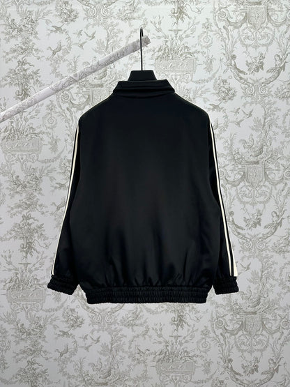Celine Tracksuit Zip-Up Hoodie "Black"