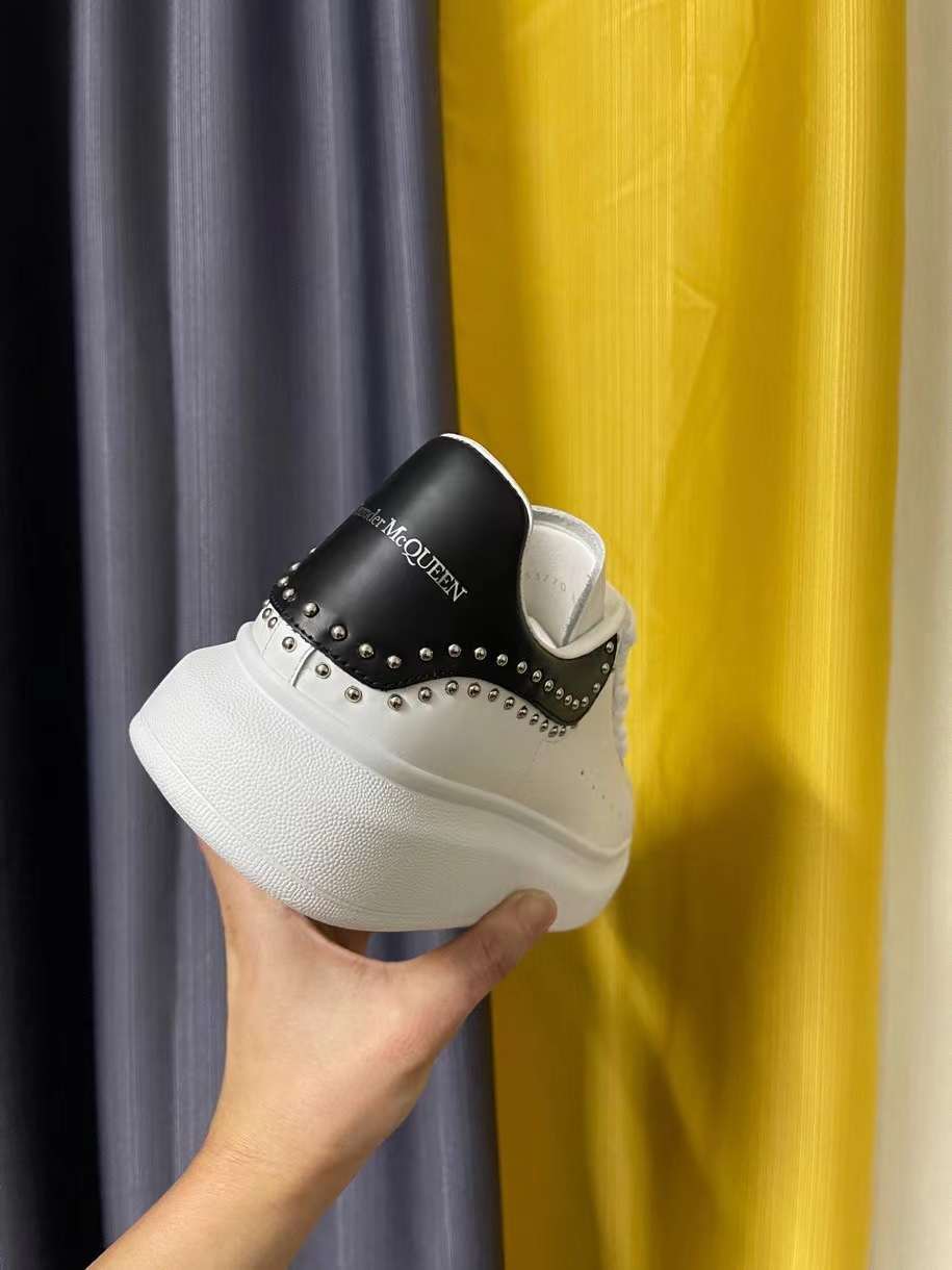 Alexander McQueen Oversized "White Studs"