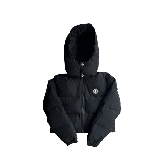 Trapstar Short Irongate Down Jacket "Black"