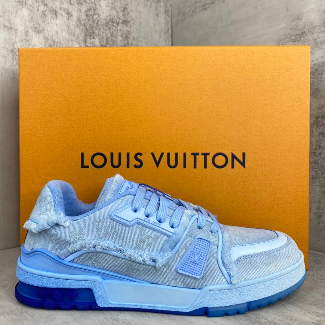 Louis Vuitton Trainers "Light Blue Denim"