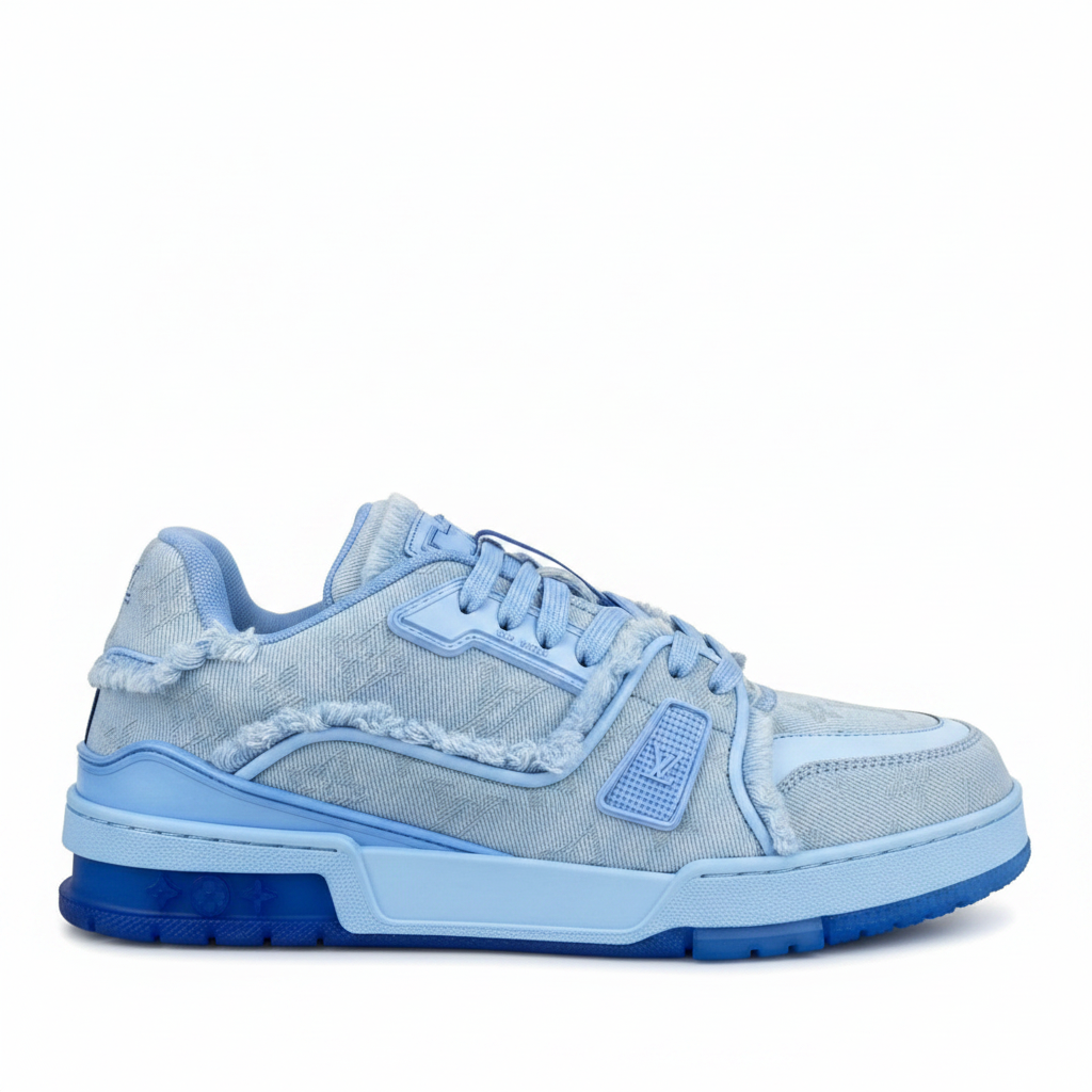 Louis Vuitton LV Trainers "Light Blue Denim"