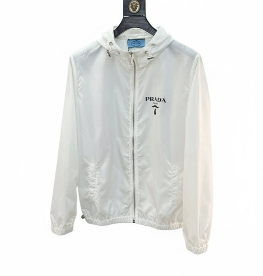 Prada Windbreaker Jacket "White"