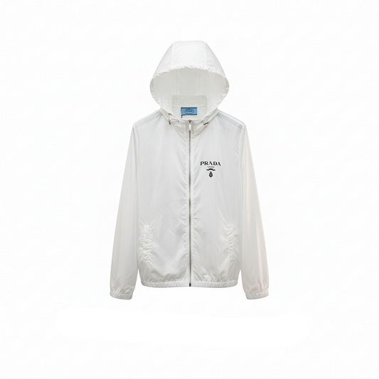 Prada Windbreaker Jacket "White"