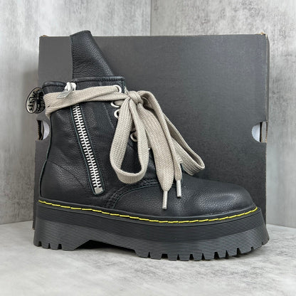 Rick Owens x Dr.Martens Platform Leather Boots