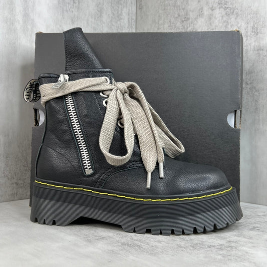Rick Owens x Dr.Martens Platform Leather Boots