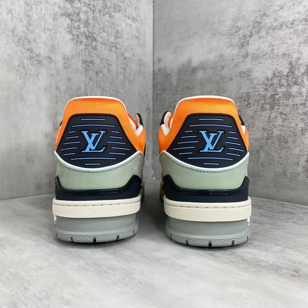 Louis Vuitton Trainers "Orange-Beige-Black"