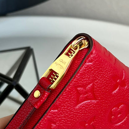 Louis Vuitton Zippy Wallet "Monogram Empreinte Leather"