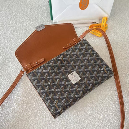 Goyard Goyardine Calfskin Chypre Wallet Pouch