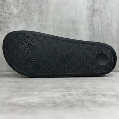 Gucci Worldwide Slides "Black"